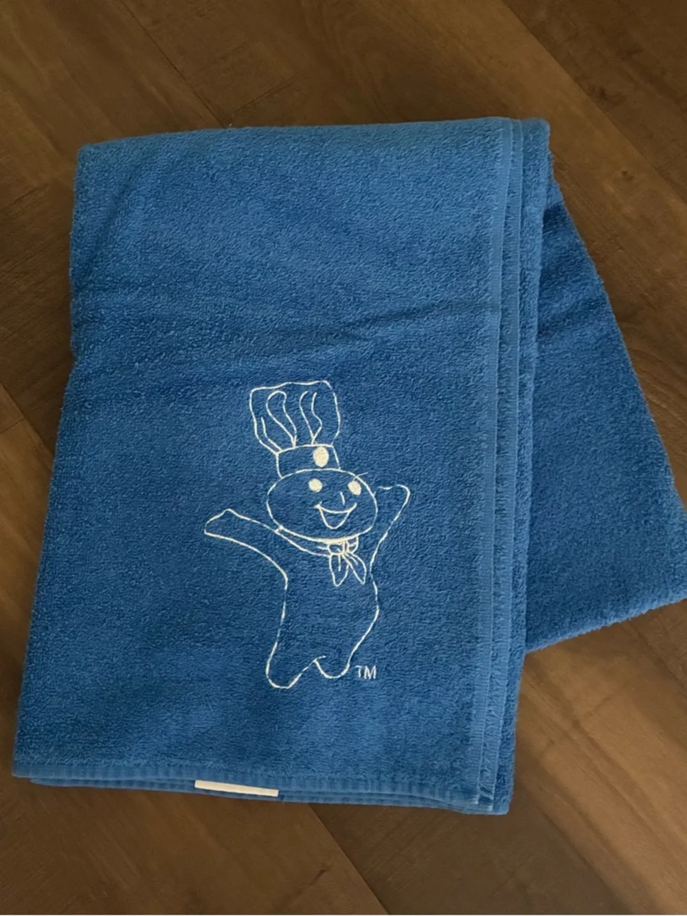 New Vintage Retired 1999 Pillsbury Doughboy Beach Towel